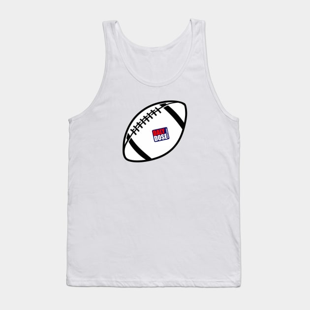Daly Dose Football Tank Top by Dalydosesports